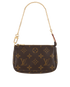 Louis Vuitton Mini Pochette Accessories, front view